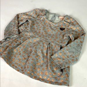Juicy Couture Grey and Rose Gold Shirt 4T